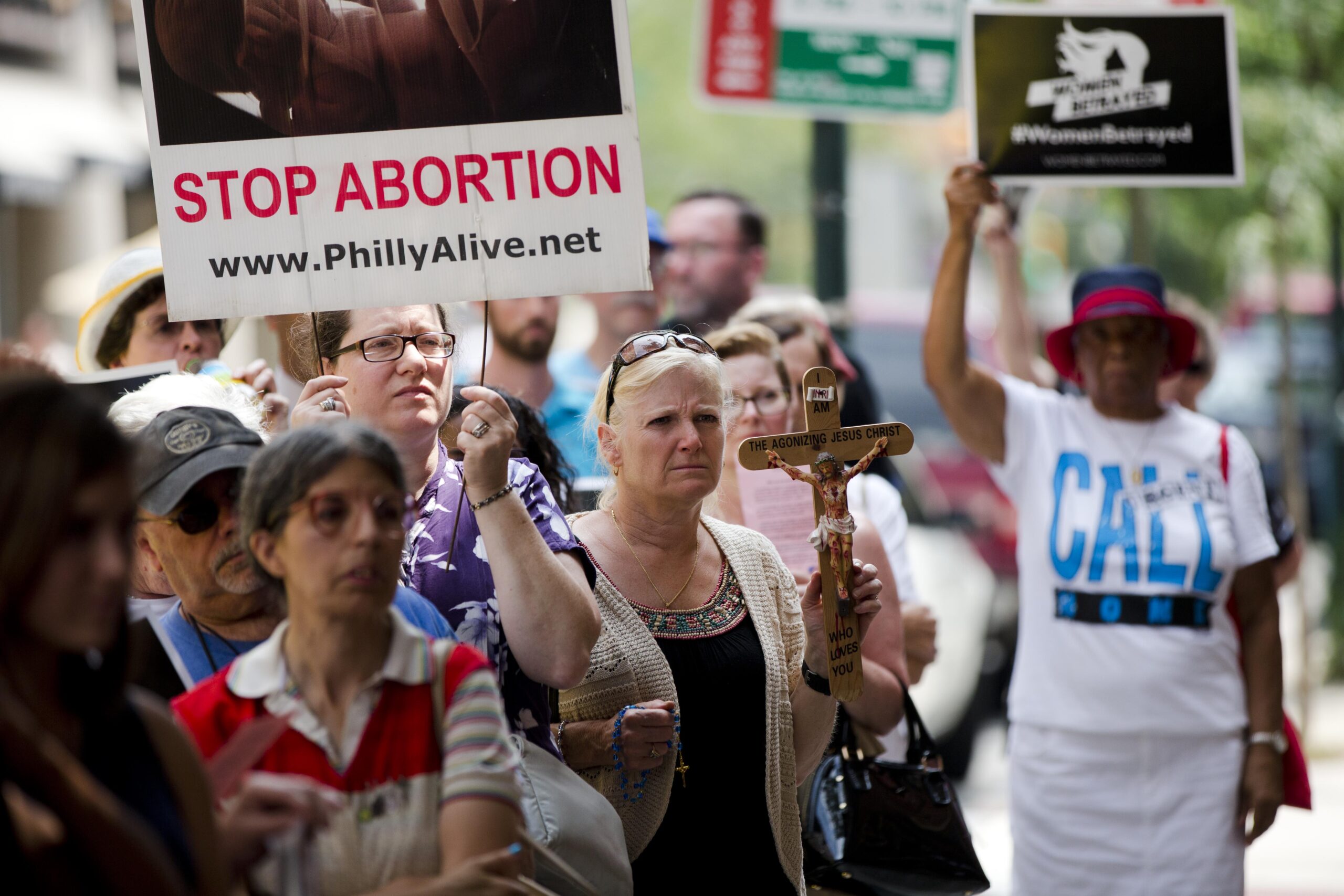 Abortion experiences are personal for attendees of anti-Planned Parenthood rally