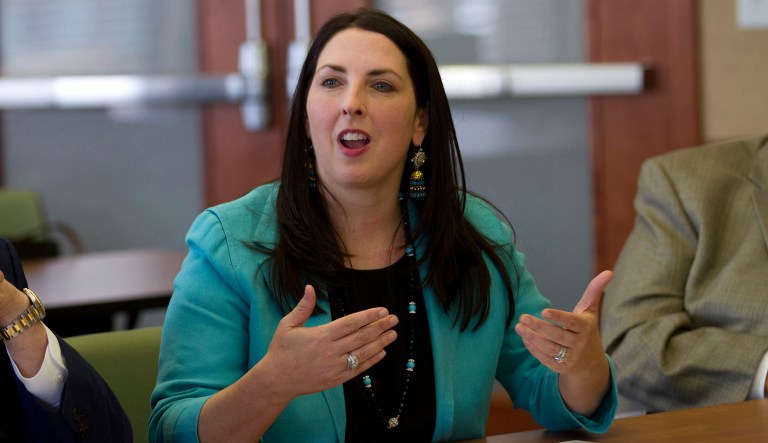 RNC Chairwoman Ronna McDaniel warned Republican lawmakers that if they don't start following through on their campaign promises, they will lose voters in 2018.