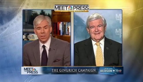 Newt ridicules media for Rush Limbaugh hysteria