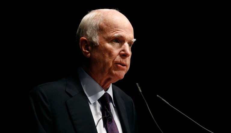 McCain has complained that populating Pentagon leadership with executives could put 