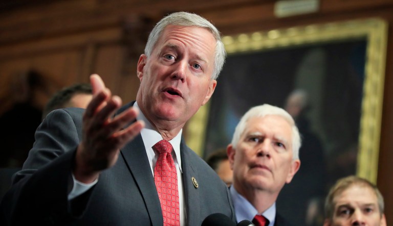 House Freedom Caucus Chairman Mark Meadows signaled that the Trump administration and other members of Congress aren't ready to give up the fight. 