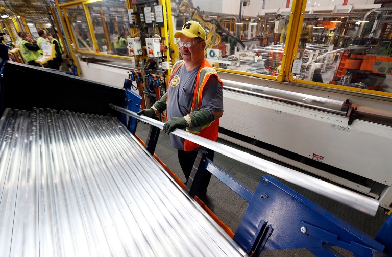 Subdued inflation means greater purchasing power for families. But it also is a possible sign that the economy is operating below capacity. (AP Photo/Paul Sancya)