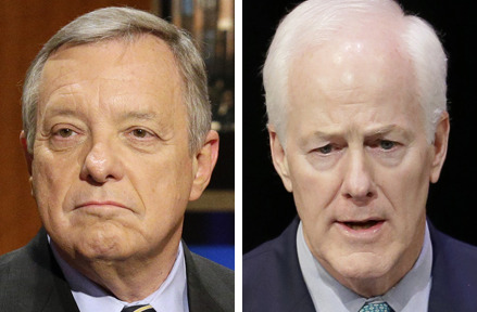 Sens. Dick Durbin, John Cornyn retain seats