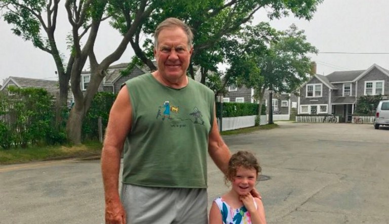 Let's cut off the whining just as swiftly as Belichick might cut off a pair of sleeves. (Twitter/@OmarKelly)