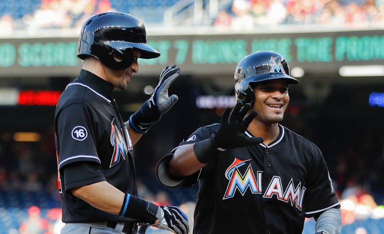 Charles Kushner is in talks to purchase the Miami Marlins baseball franchise, according to an ESPN report. (AP Photo/Pablo Martinez Monsivais)