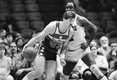 Rusty Kennedy/APRuland played for the Bullets for five seasons and was an NBA All-Star in 1984.
