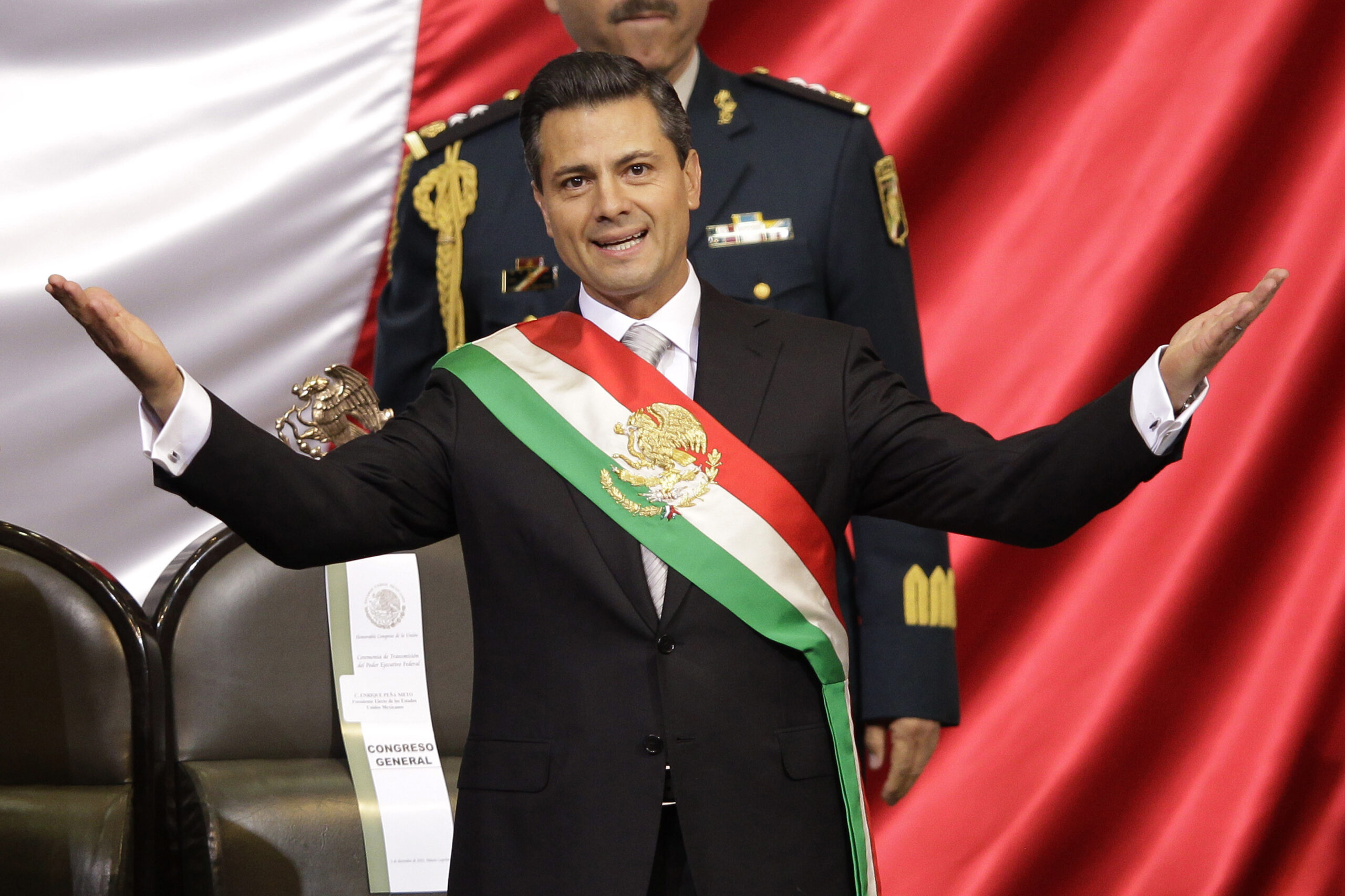 Mexico swears in president amid violent protests