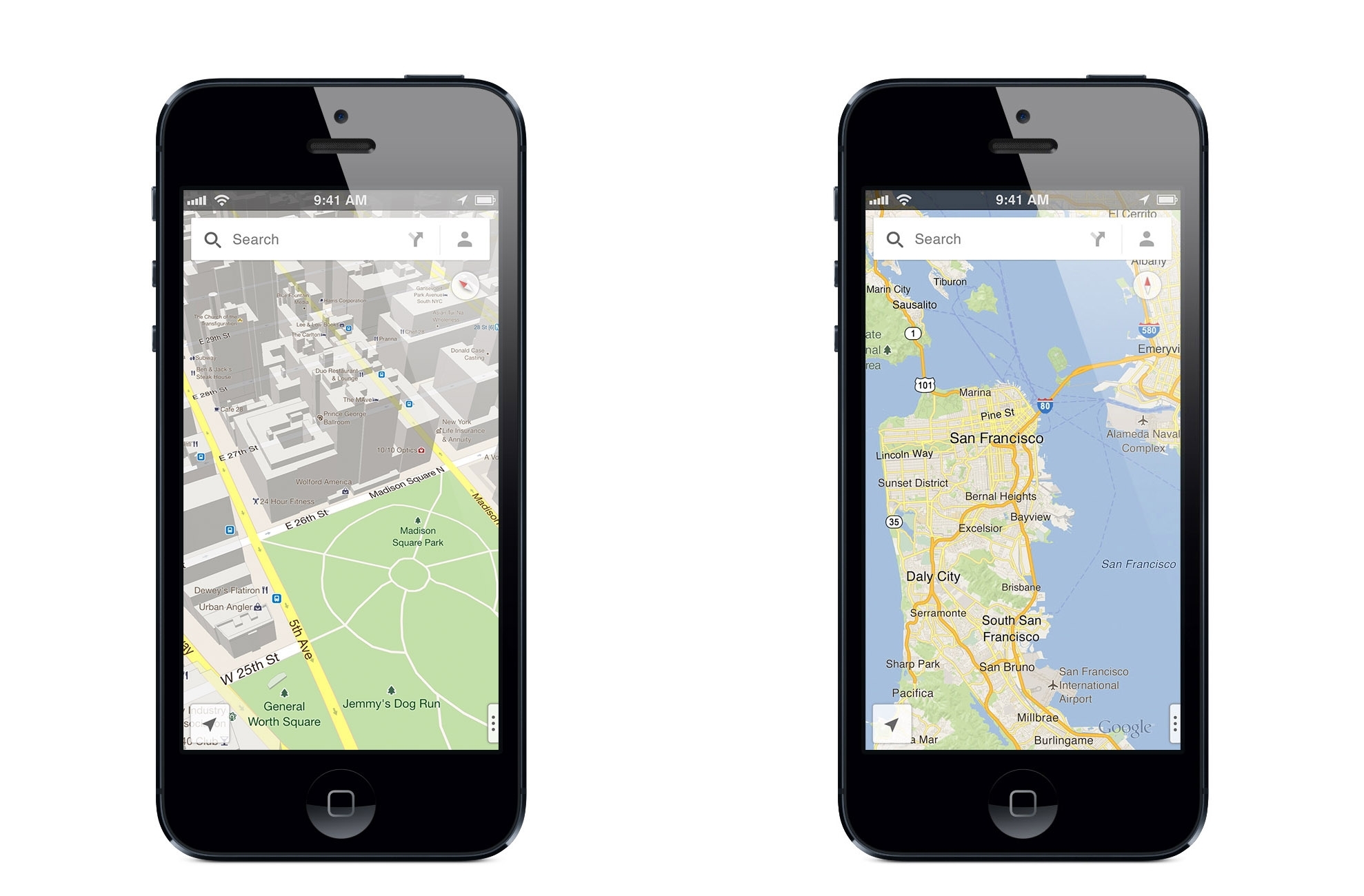 Google Maps return to iPhone with new mobile app