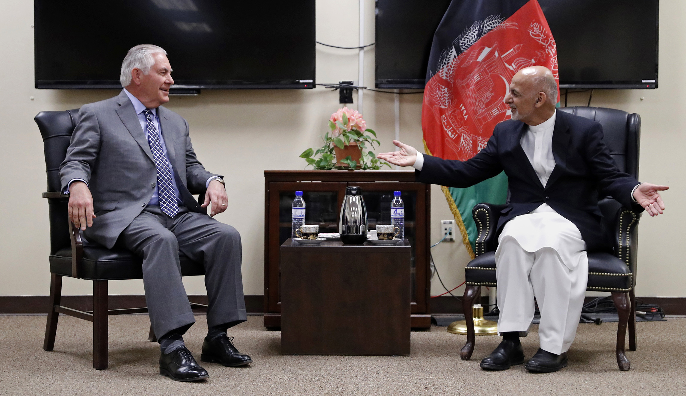 Rex Tillerson: ‘Moderate voices’ in Taliban could end war