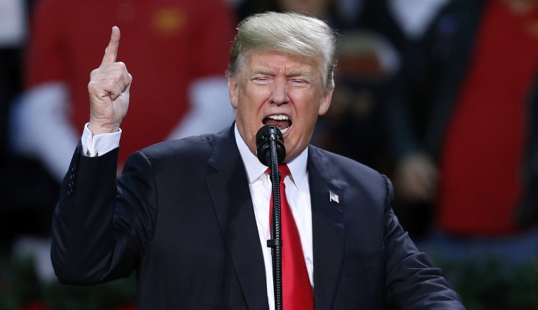 President Trump tweeted Monday morning, 