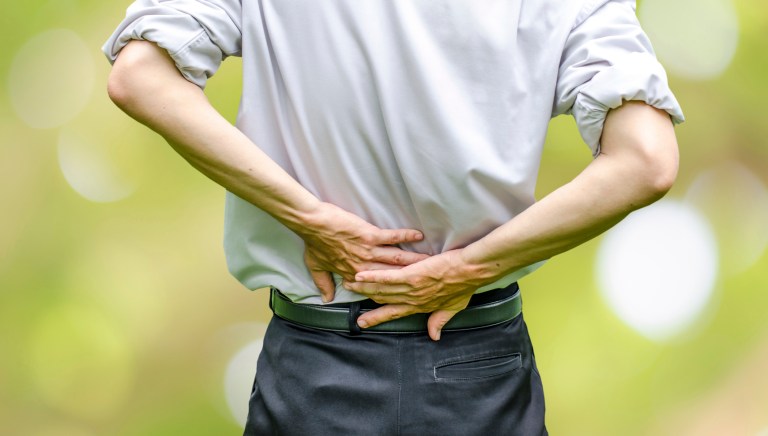 Forty-seven percent of men ages 25-54 say they take pain medication, and two-thirds of it is prescribed. (iStock Photo)