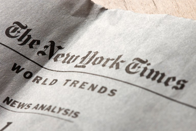 A cyberattack on the New York Times may have been limited to its bureau in Moscow, the publication said Tuesday evening. (iStock Photo)