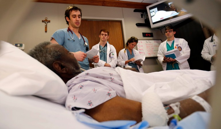 As it turns out, Americans aren't eager to purchase expensive health plans stuffed with benefits they don't need. (AP Photo/Gerald Herbert)