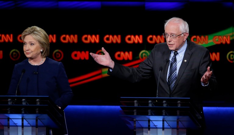 Bernie Sanders made it clear that he will support Clinton, but said the onus is on the former first lady and senator to win over his backers. (AP Photo/Carlos Osorio, File)