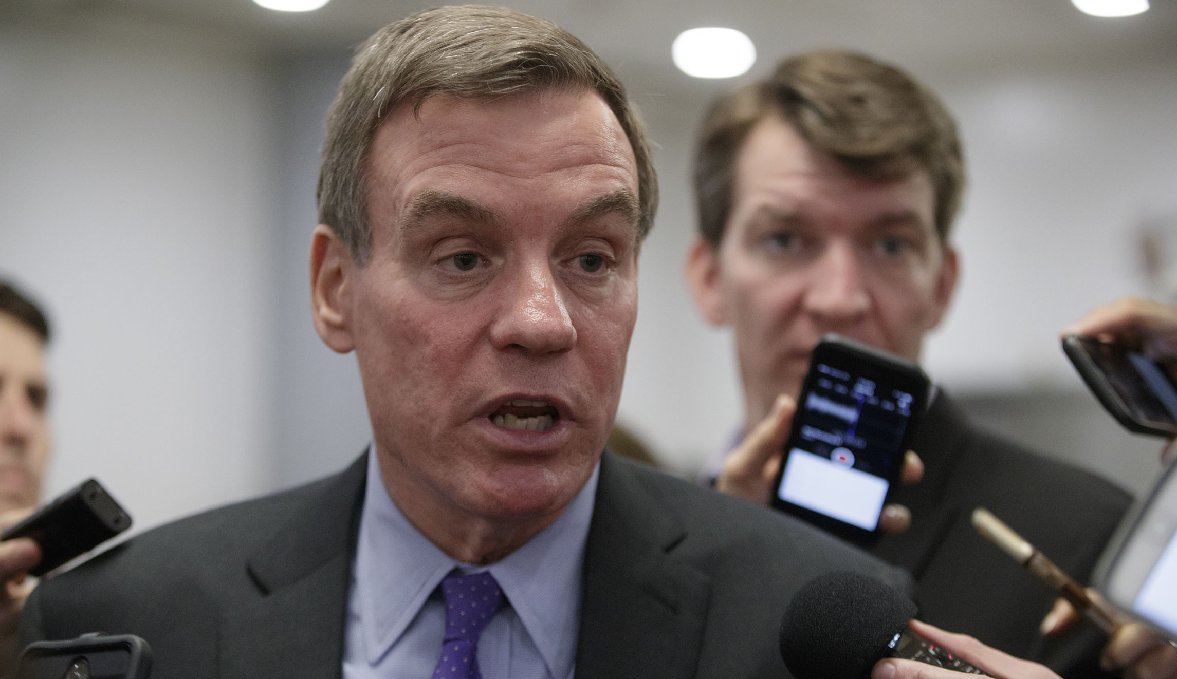 Sen. Mark Warner wants investigation of leaks of Trump’s calls