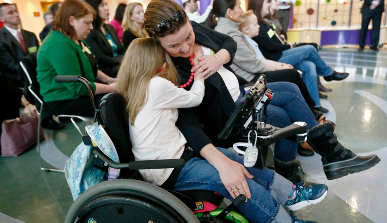 The House spending bill to fund the government until Jan. 19 gives the Children's Health Insurance Program $2.85 billion in new funding through the end of March. (AP Photo/Keith Srakocic)