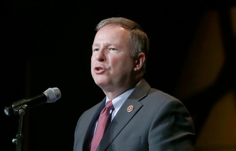 Last year, Rep. Doug Lamborn incurred a primary race from an aide in the state's House of Representatives, Calandra Varga. (AP Photo/Charles Dharapak)