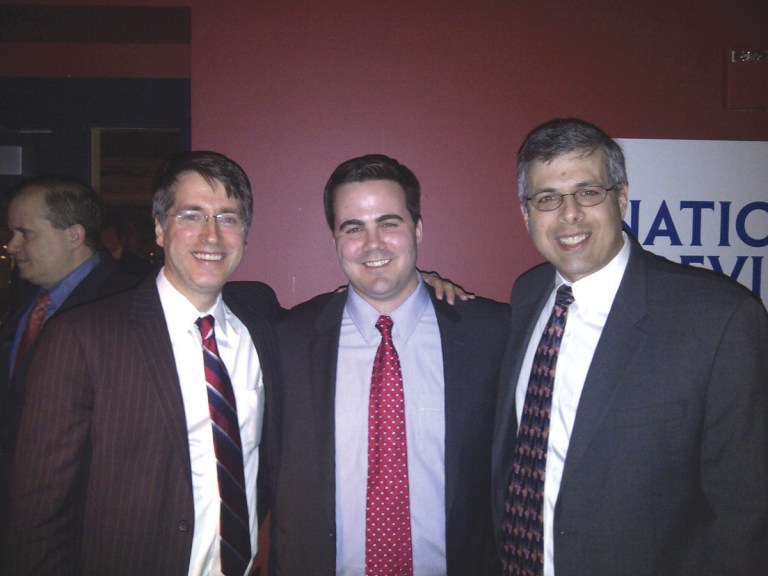 Courtesy photo
From left, National Review Editor Rich Lowry, Washington Editor Bob Costa and Publisher Jack Fowler.