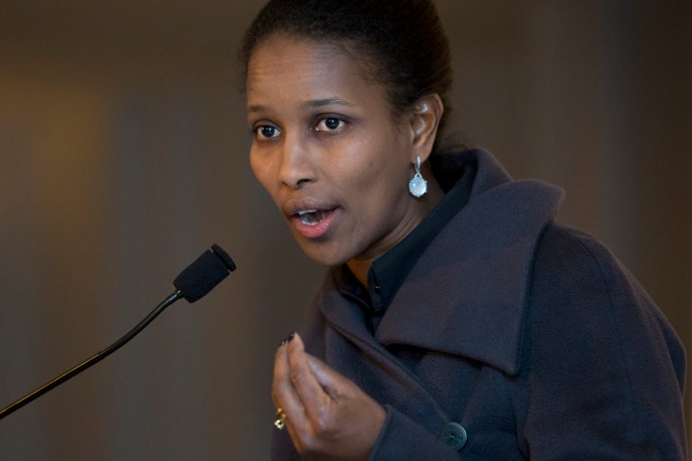 Somali-born Ayaan Hirsi Ali speaks at the Independent Women's Forum. (Graeme Jennings/Examiner)