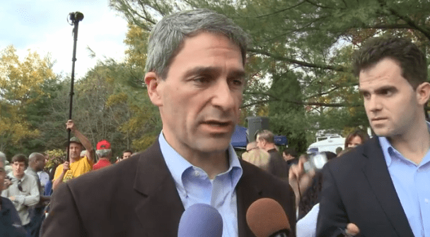 VIDEO: Ken Cuccinelli briefly shifts focus to gun control
