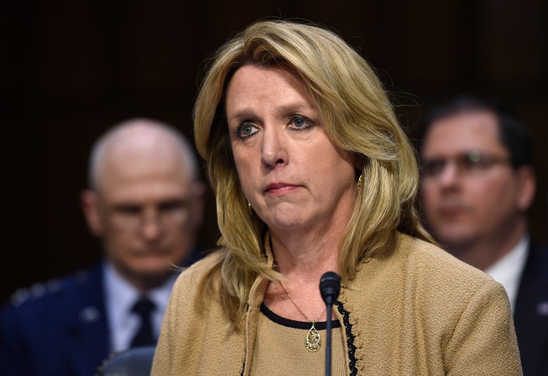 Air Force Secretary Deborah Lee James stressed that each of the countries she visited, from Chile to Colombia to Paraguay, was interested in a different military sales system. (AP Photo/Susan Walsh)