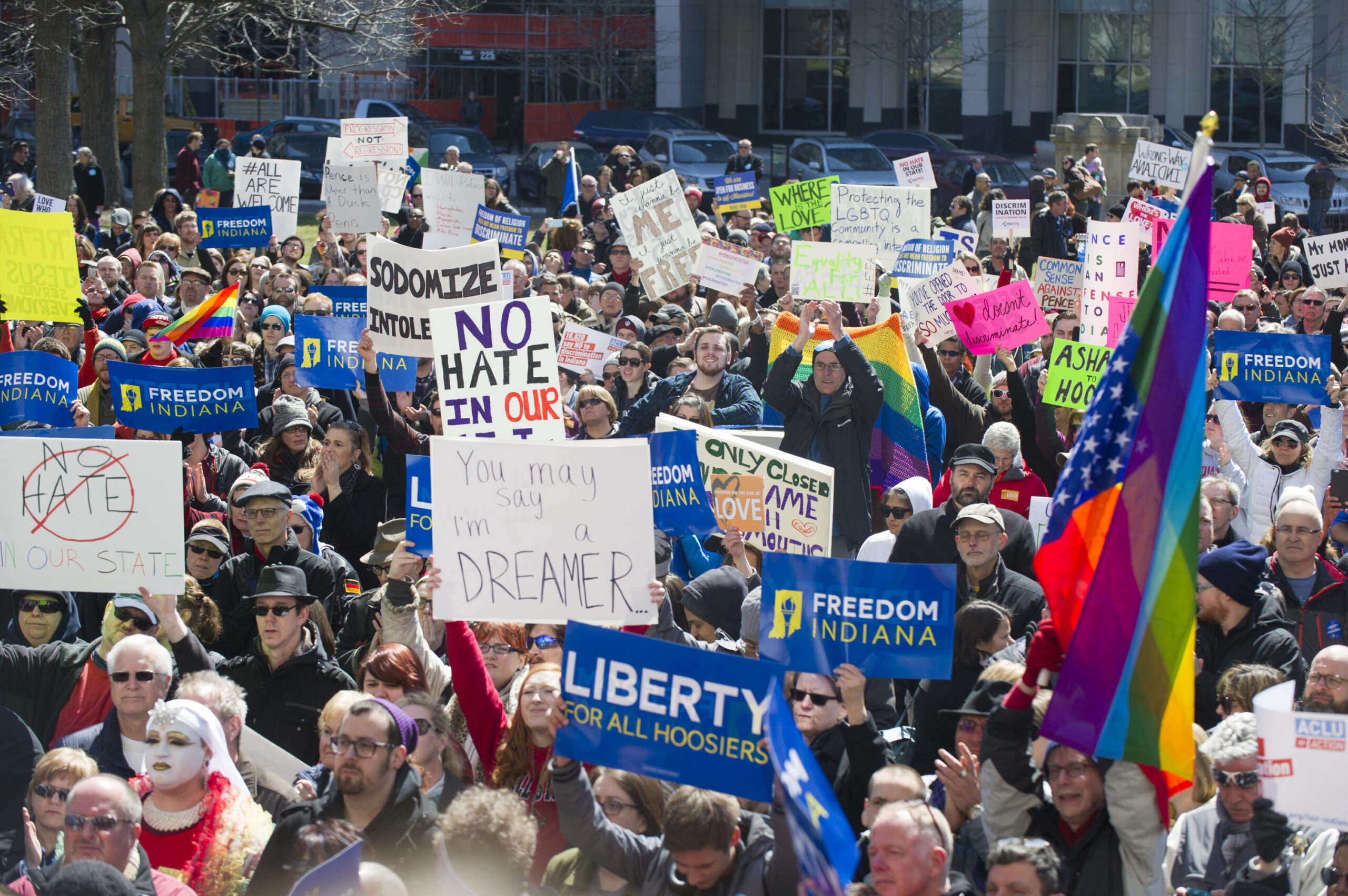 Hackers bring down Indiana state website over religious freedom bill