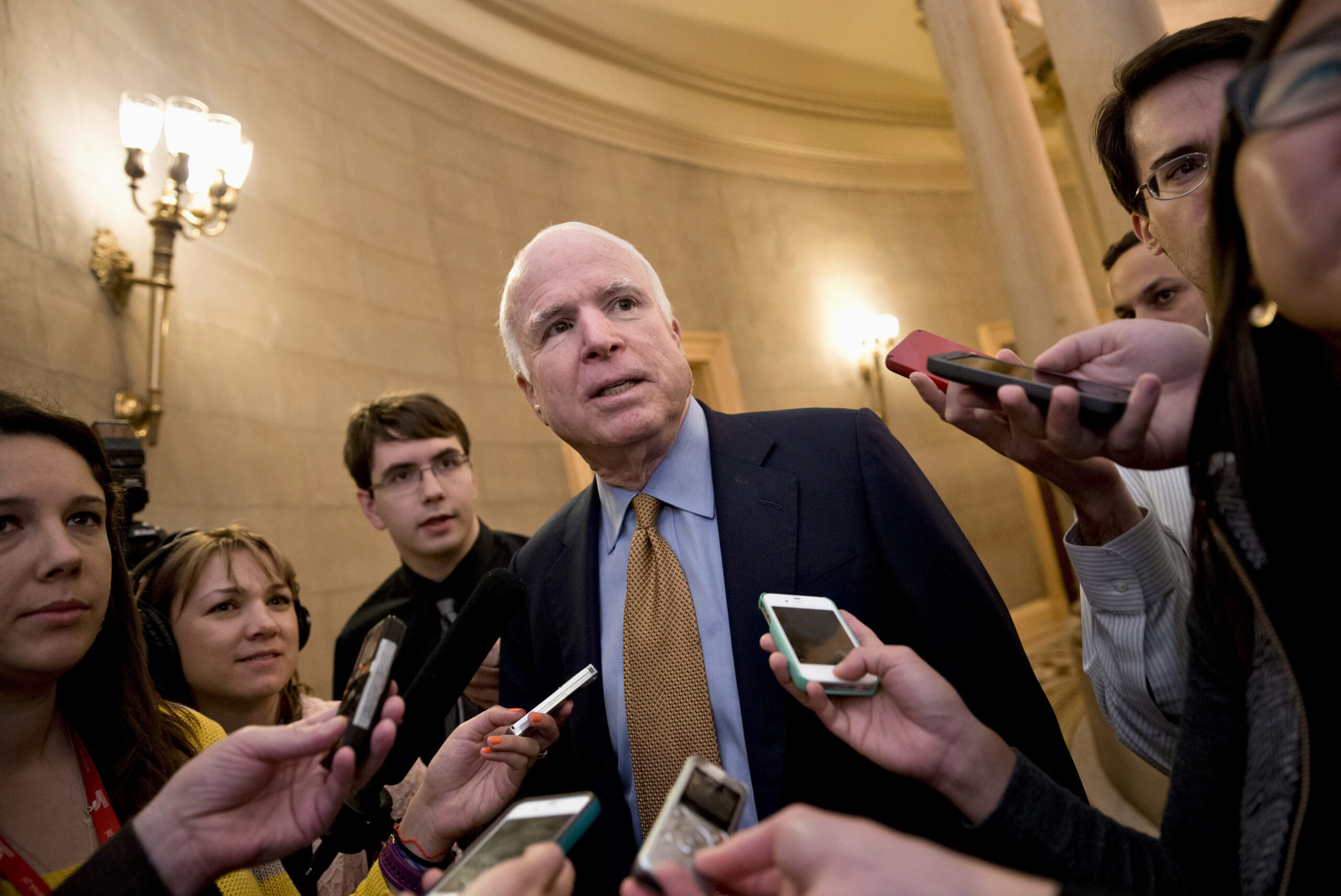 John McCain says Joe Biden in ‘witness protection program’