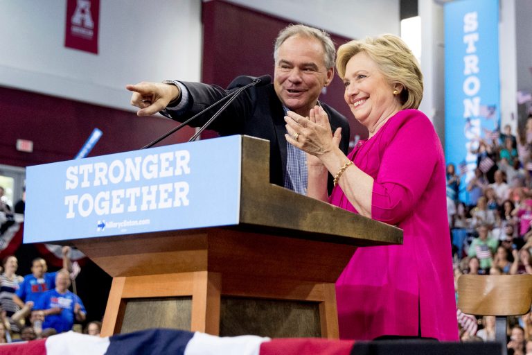 Virginians continue to be dissatisfied with both major party candidates, who continue to receive net-negative favorability ratings in the state. (AP Photo)
