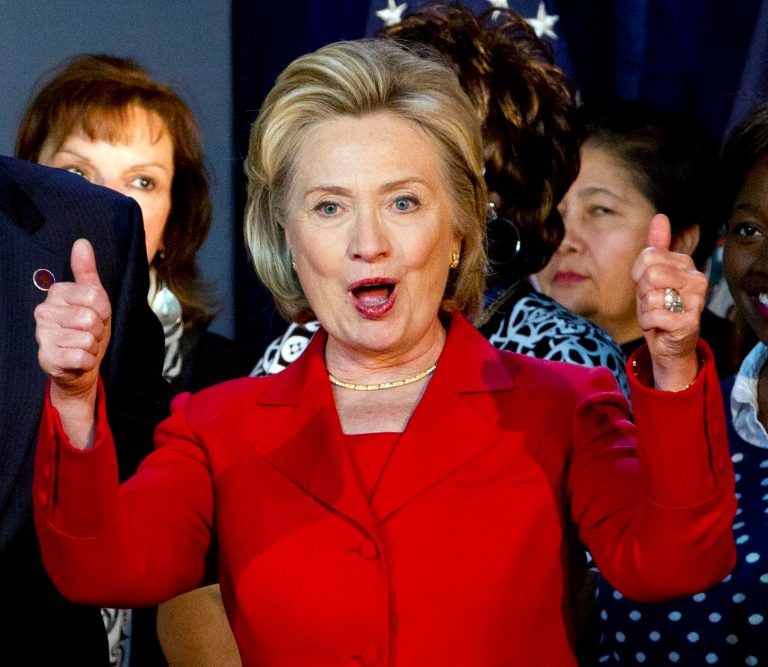 Hillary Rodham Clinton is scheduled to speak at the University at Buffalo as part of the university's Distinguished Speakers Series. ( AP/Jose Luis Magana)