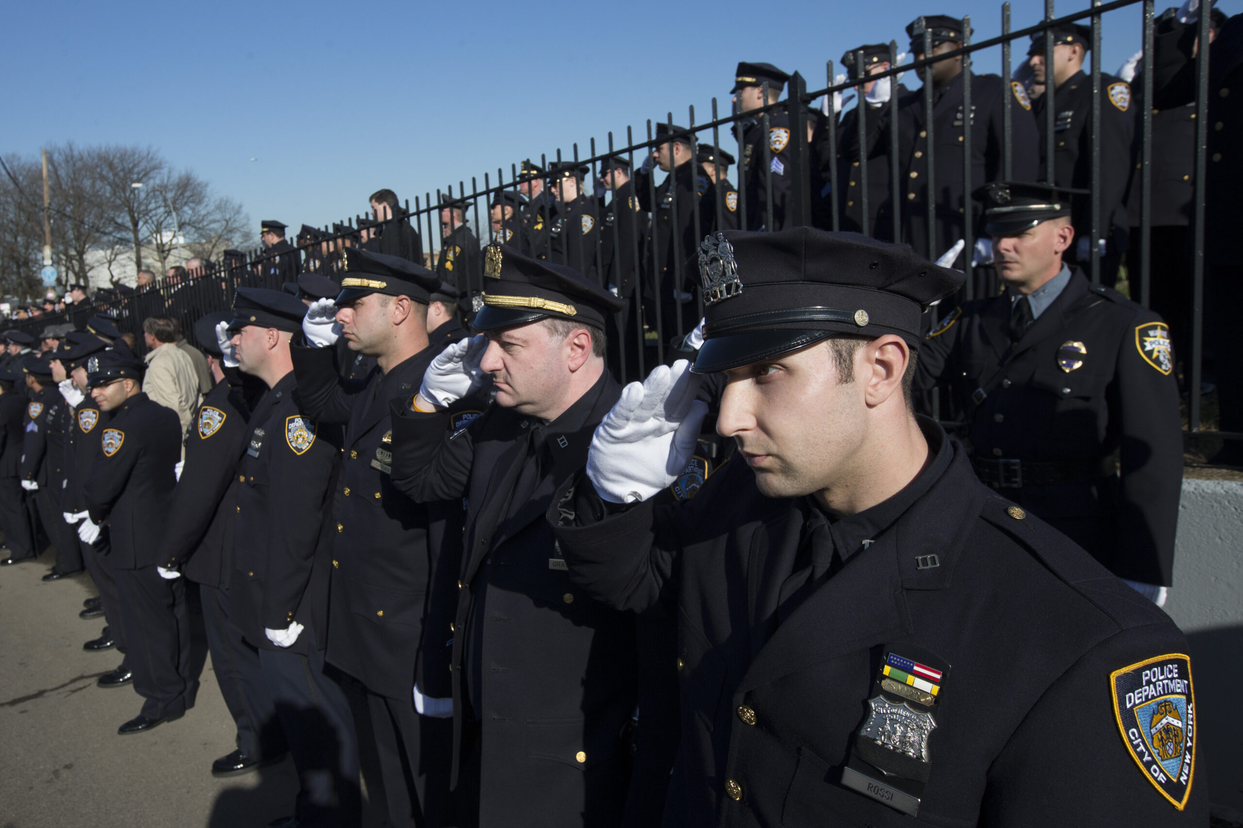Is there only a thin blue line separating US cities from mayhem?