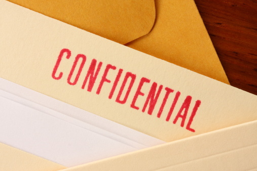 Confidential contents