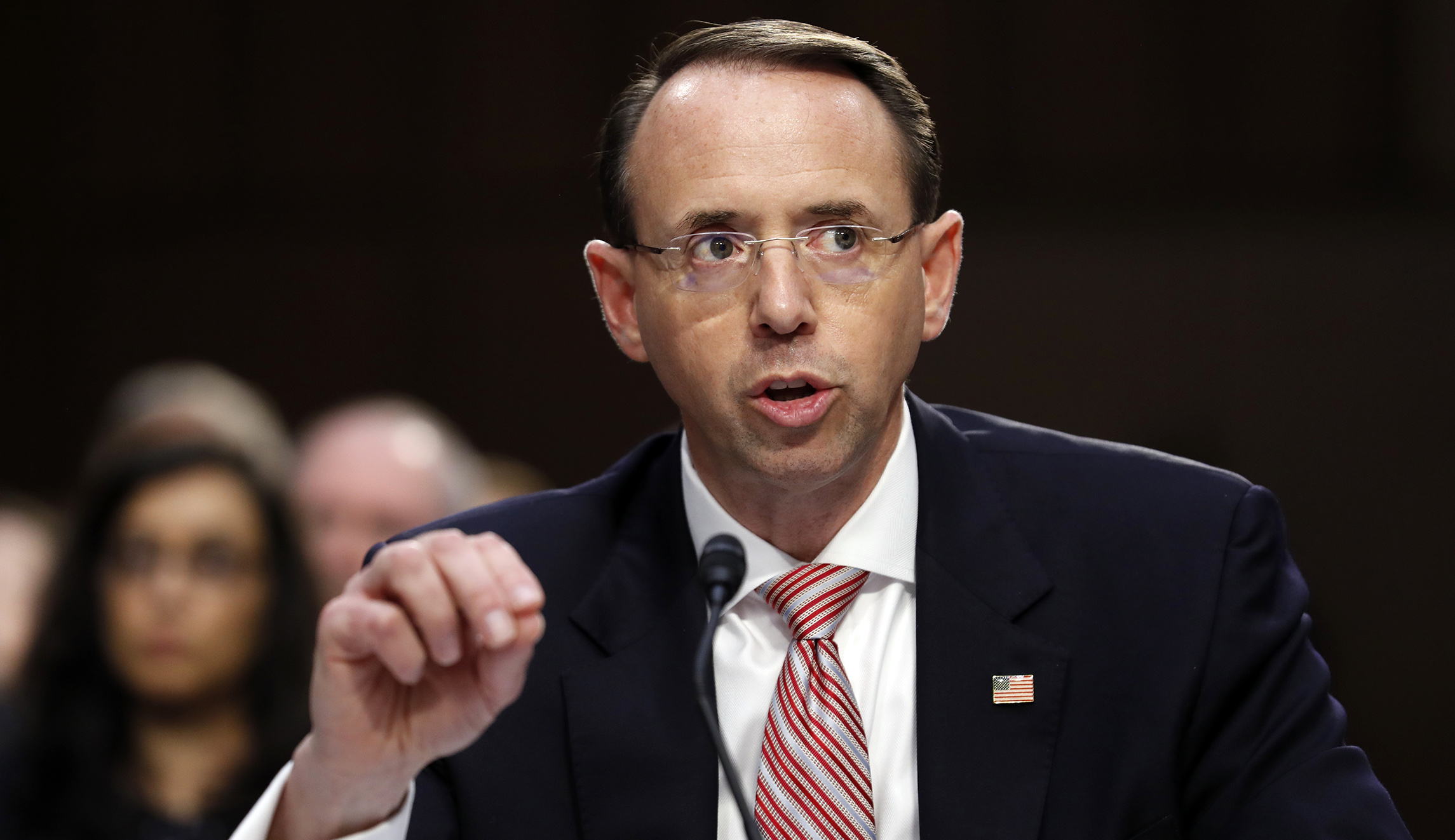 Comey friend predicts Rosenstein, Wray will resign before complying with Trump's 'infiltration' investigation
