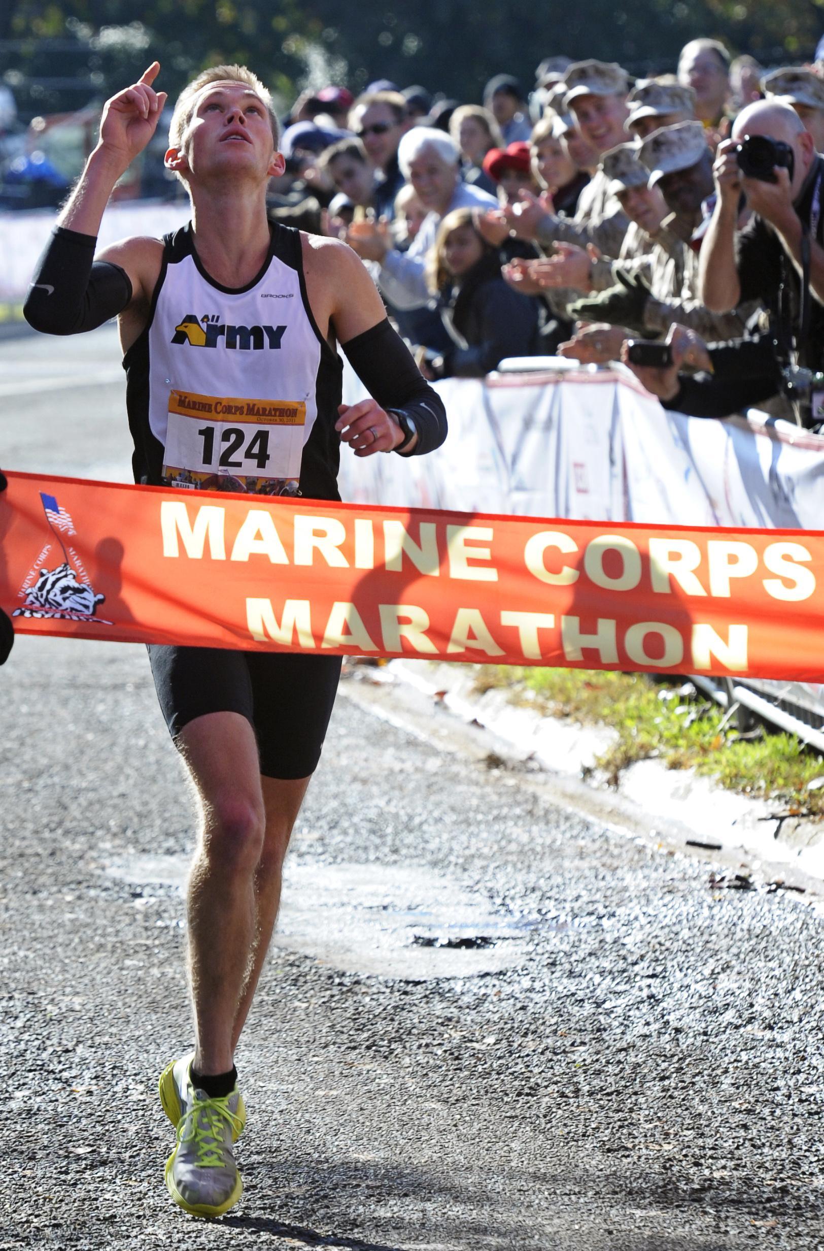 Marathon winner posts fastest time in 15 years