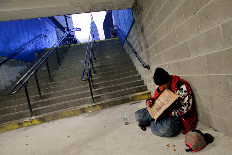 Fifty-eight percent of the cities surveyed reported an increase in the total number of homeless persons. (AP Photo/Mark Lennihan, File)