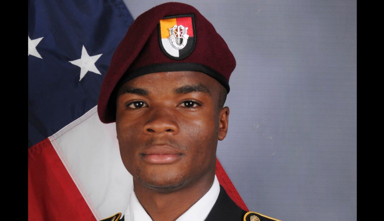 The Pentagon announcement confirms his body was not found intact, and helps explains why his widow was discouraged from viewing his remains upon his return home last month. (U.S. Army Special Operations Command via AP)