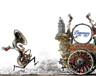 The Slow-Motion President