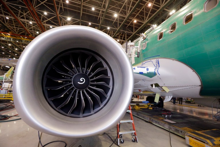 Boeing spends a lot of time and money lobbying in favor of Ex-Im. (AP Photo/Elaine Thompson)