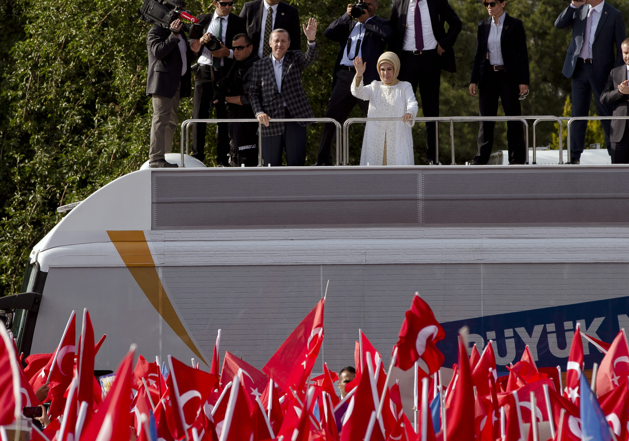 Turkey’s leader lambasts protesters