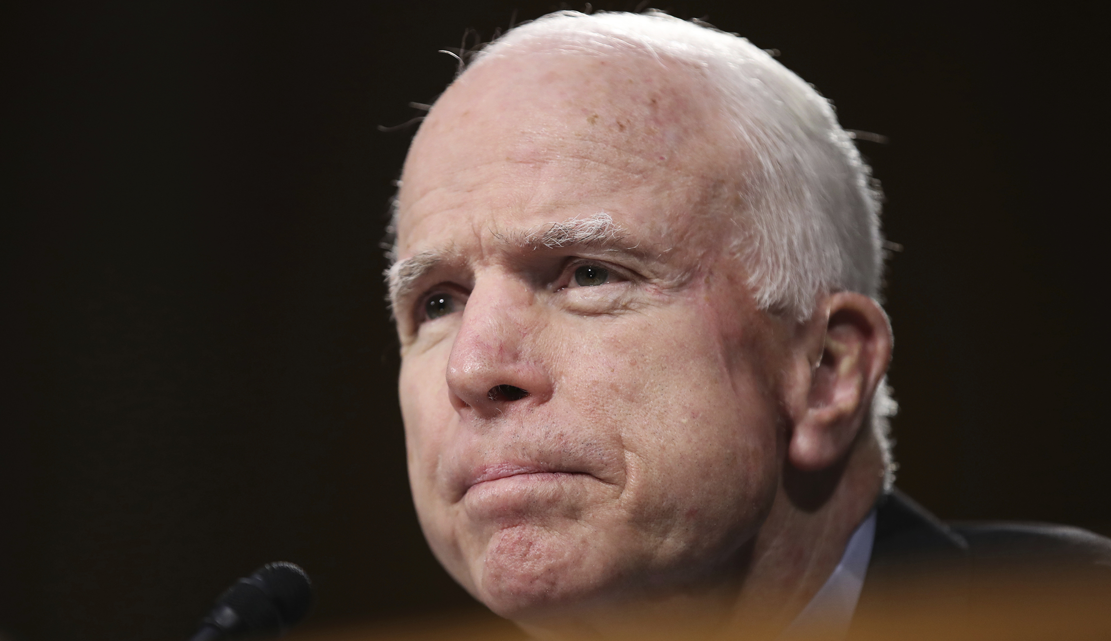 Trump offers ‘fighter’ John McCain support after brain cancer diagnosis