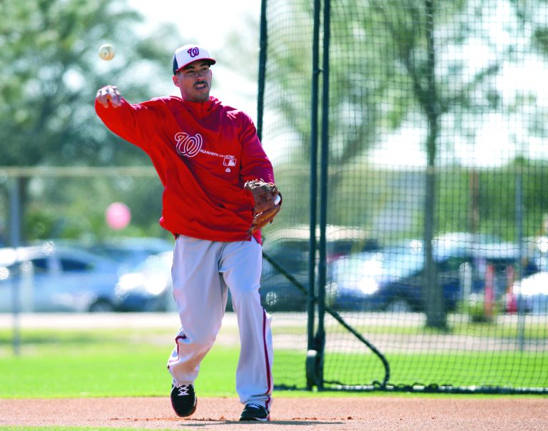 David J. Phillip/AP
The Nationals' Ian Desmond led all major league shortstops in OPS and home runs last season and earned a spot in the All-Star Game.