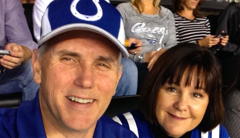 Pence gave people plenty of things to talk about yesterday. This was not one of them. (@VP/Twitter)