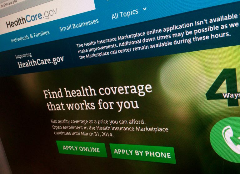 FILE - This Nov. 29, 2013 file photo shows part of the HealthCare.gov website, photographed in Washington. President Barack ObamaÃ?s fickle health insurance website is finally starting to put up some respectable signup numbers, but its job only seems to have gotten harder. Two months in and out of the repair shop have left significantly less time to fulfill the White House goal of enrolling 7 million people for 2014 by the end of open enrollment March 31. (AP Photo/Jon Elswick)