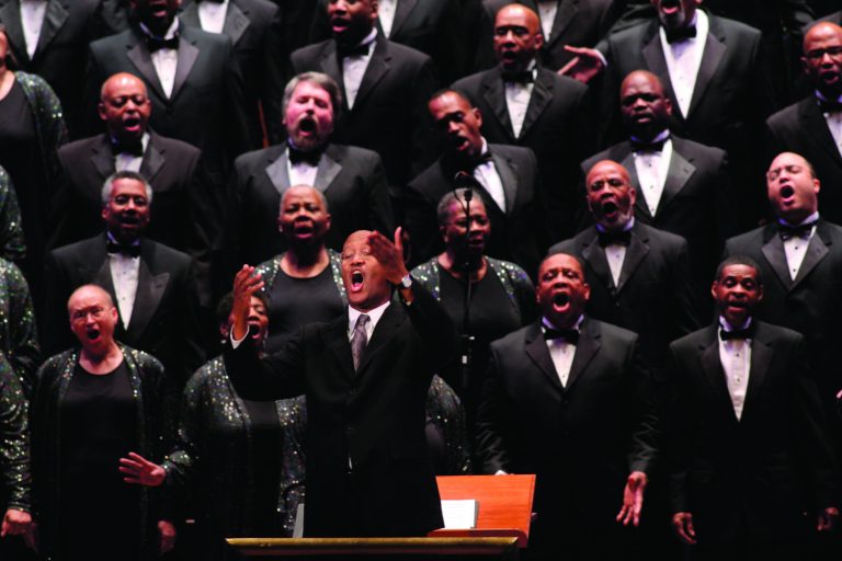 Celebrating gospel at the Warner Theatre