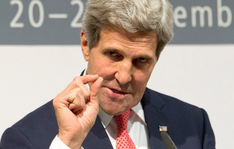 Secretary of State John Kerry said, 