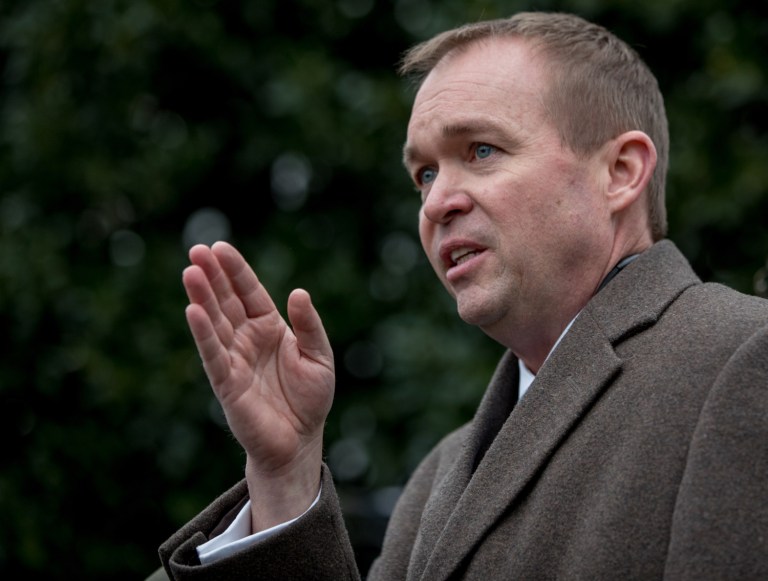 Mulvaney asserted that spending on block grants, over time, has proven to be ineffective. (AP Photo/Andrew Harnik)