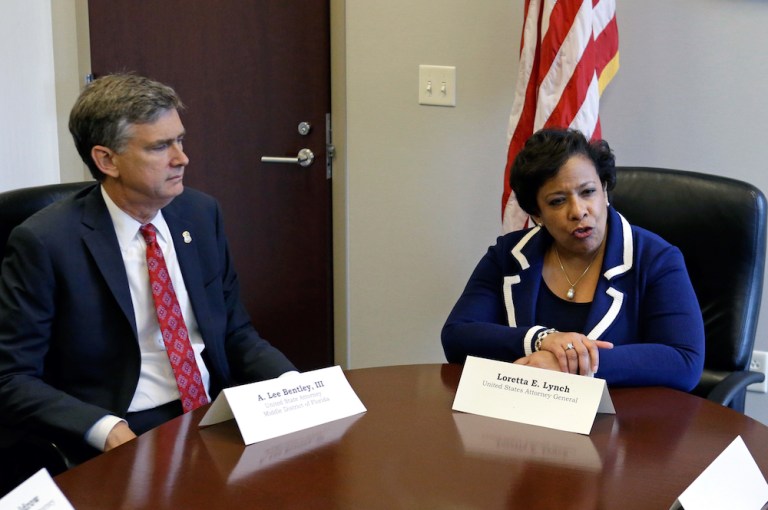 As part of its response, the Justice Department will provide Florida $1 million in emergency funds. (AP Photo/John Raoux)