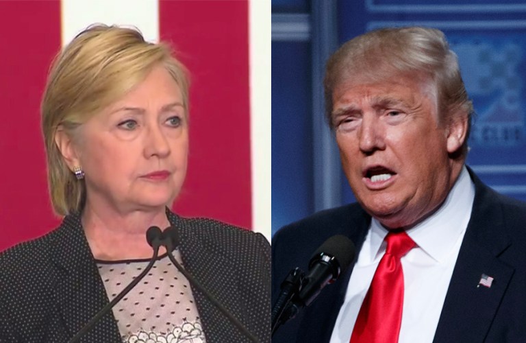 Donald Trump's campaign urged voters on Thursday not to buy into Hillary Clinton's economic agenda.