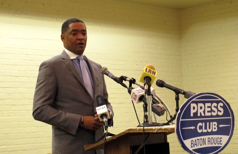 Richmond found himself under fire on social media earlier Thursday. (AP Photo/Melinda Deslatte)