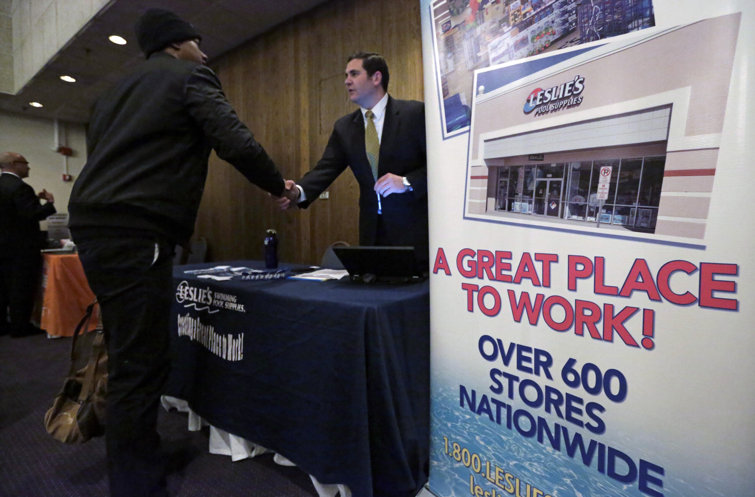 223,000 new payroll jobs in April, unemployment ticks down to 5.4 percent