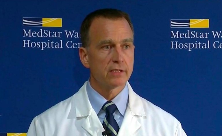 Rep. Scalise remains under sedation at MedStar Washington Hospital Center. (@CSPAN/Twitter)